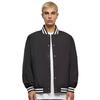 Build Your Brand Unisex Adult Lightweight Oversized Varsity Jacket