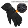 Upgrade Electric Heated Gloves Outdoor Skiing 5 Level Temperature Adjustment Winter Warm Gloves Waterproof Bike 35-55 Degree