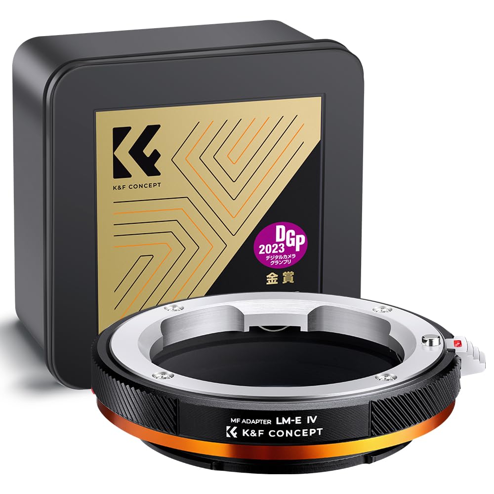 Concept Mount Adapter IV Leica M Mount Lens Compatible with Sony E Mount Lens Adapter for NEX Cameras Manual Focus Matte Finish High Precision