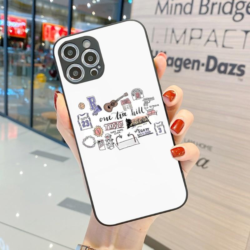 Чехол для телефона One Tree Hill Tv для iPhone 14 13 12 11 Pro Max X XR XS 8 7 Plus, цветное жидкое стекло