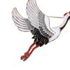 1Pc Pearls Cranes Enamel Pin Vintage Bird Charm Brooches Women Luxury Jewelry