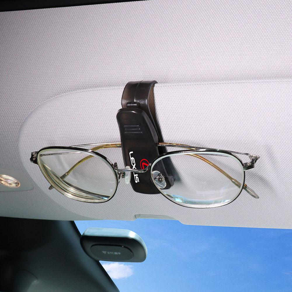 1/2pcs Car Glasses Clip Sun Visor Ticket Document Holder Storage Clips For Lexus IS300 IS200 LX570 GS300 GX460 ES300 RX450h Al20 HP5