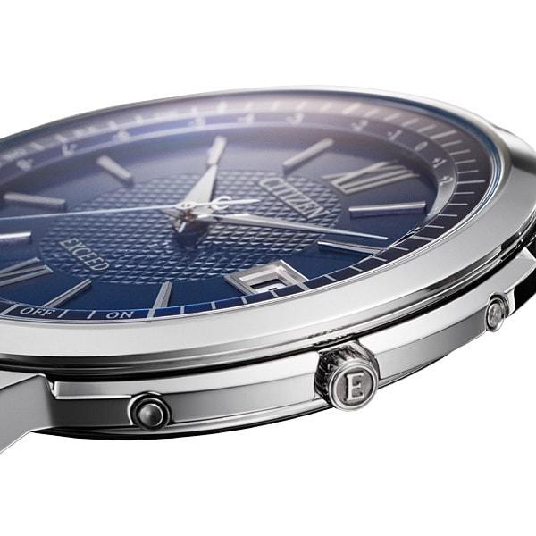 Citizen CB1140-61L ( Смотреть EXCEED Eco-Drive радиоуправляемый прямой полет) Круглые часы, серебро