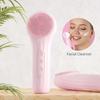 5 Modes Silicone Face Scrubber Waterproof Rechargeable Electric Facial Cleansing Brush for Deep Cleansing Exfoliating