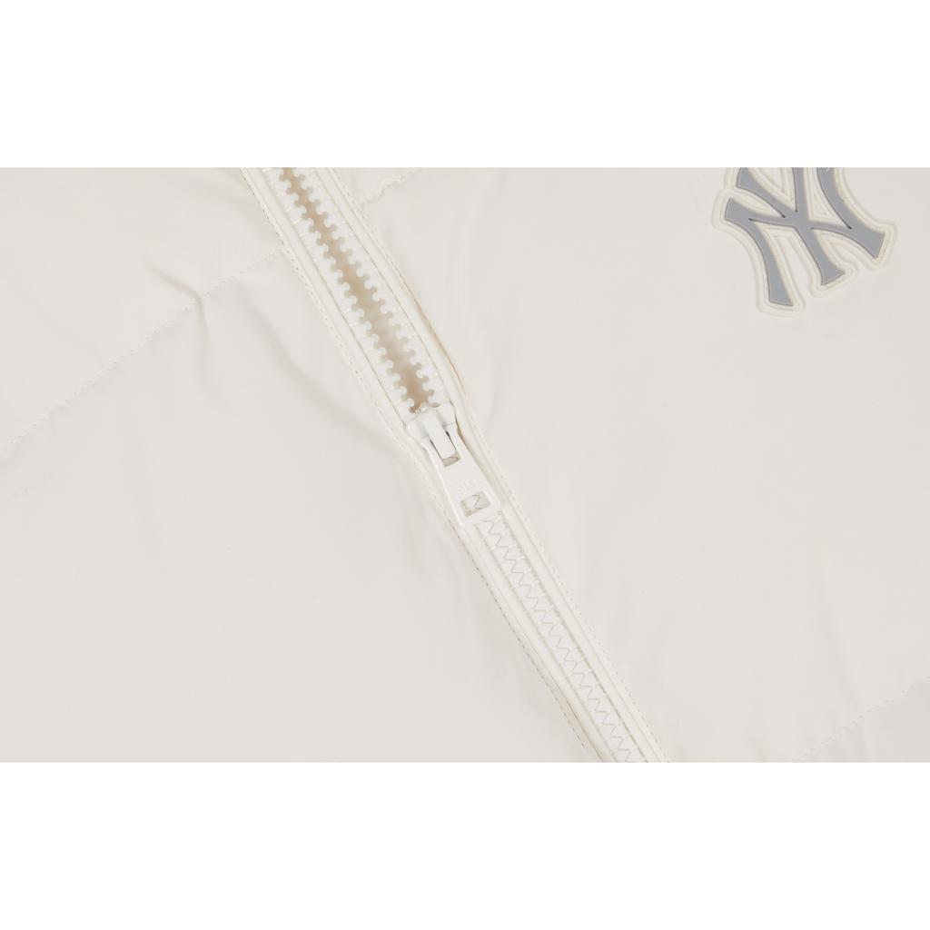 New MLB New York Yankees Down Jackets Unisex Cream 3ADJB0336-50CRS