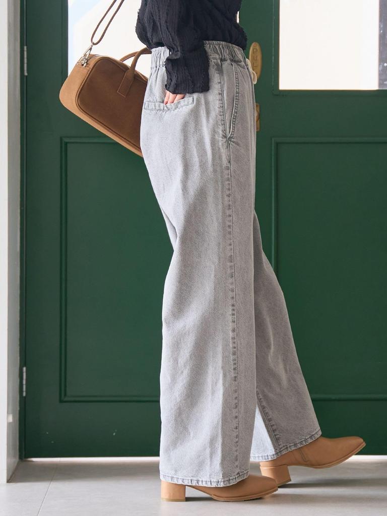 Широкие джинсы Cohen из хлопка, вискозы и денима, 76406000010 7970 темно-синий (79), Размер L, Популярный серый цвет, Снова в наличии онлайн!