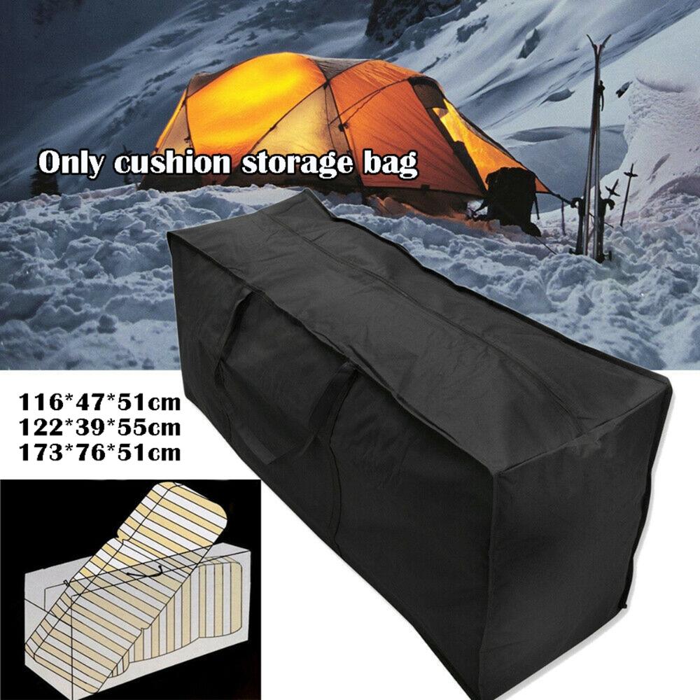 Waterproof Extra Large Heavy Duty Outdoor Cushion Pouch Furniture Cover Storage Bag Toys Organizer