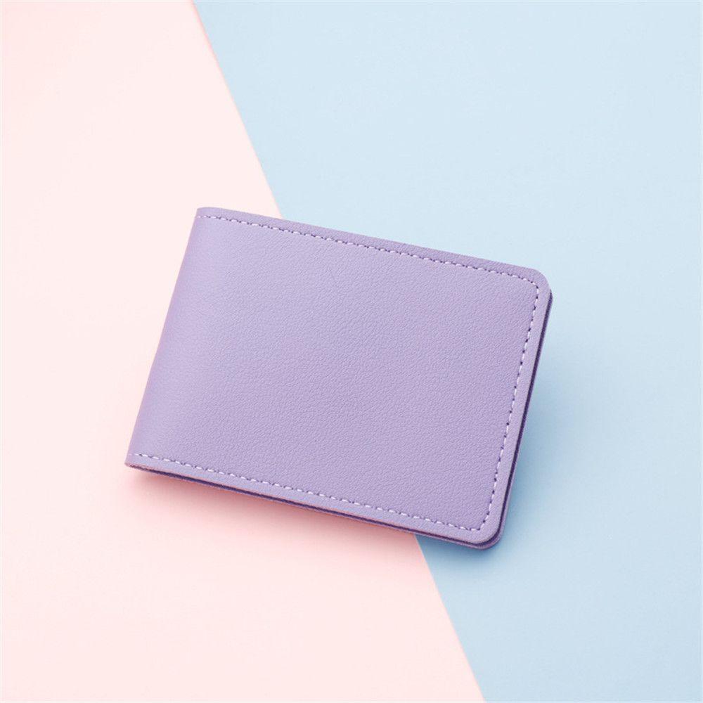 Driver's License Leather Case Card Bag Credit Card Holder Mini Purse Lady Wallet ID Card Holders