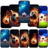 For iPhone 15 14 Xiaomi Redmi Note 13 12 11 Pro Max X 8 7 XR Samsung Galaxy A24 A15 A05 S24 S23 Huawei OPPO A38 Soccer Sports Football NO7 Phone Case