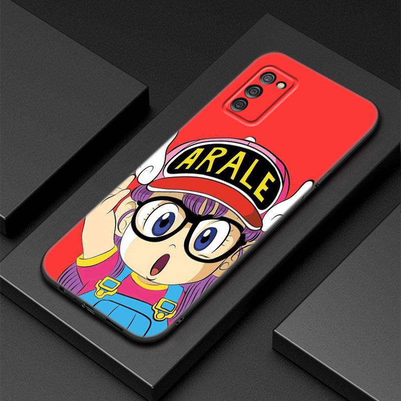 Чехол для телефона Dr Slump Arale Anime для Samsung Galaxy A01 A03 Core A04 E A02 A05 A10 A20 A21 A30 A50 S A6 A8 Plus A7, черный