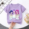 Стильная детская футболка K-Pop Охотники на демонов с крутыми аниме-персонажами для модных малышей