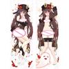 60x180 см аниме персонаж Косплей Ху Тао Genshin ударная наволочка Dakimakura Waifu обнимающее тело постельные принадлежности Декор наволочка