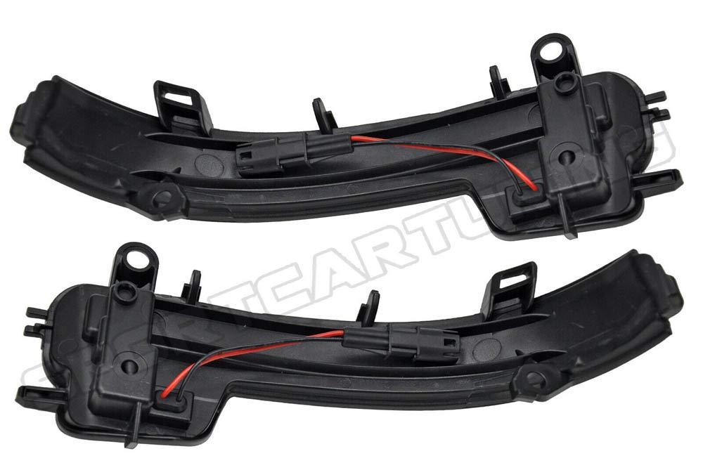 Светодиодные динамические зеркала заднего вида с последовательным динамическим поворотником, дымчатые, для 2 серии X1 и сигналы, соответствующие требованиям техосмотра, отделка, F45, F46, серия, F48,