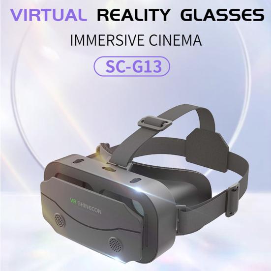 SC-13 VR-очки Шлем Регулируемые с охлаждающим отверстием Угол обзора 100 градусов Мобильные Кино Игры 3D Цифровое Погружение VR-очки Игровые Аксессуары