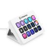 Elgato Stream Deck White Elgato Stream Deck key Контроллер для создания живого контента Устройство для сотрудничества стримеров Совместимо с MK.2 MK.2 [15