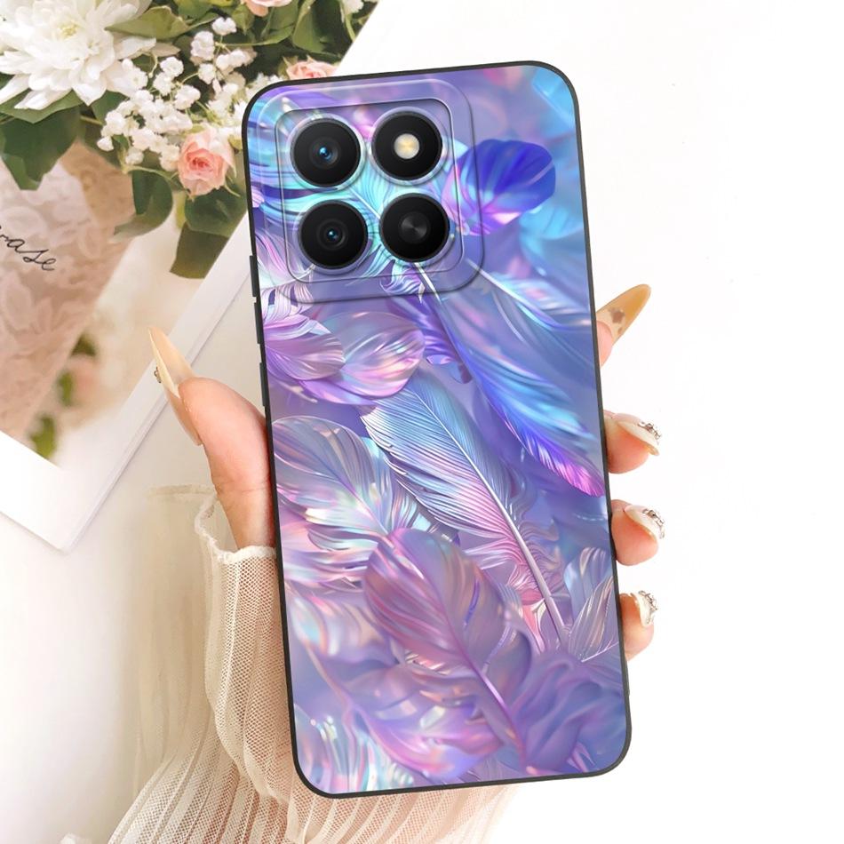 For Honor X8c Fashion Dusk Beach Painting Phone Case For Honor X8C 4G ABR-LX1 LX2 LX3 Soft Silicone Covers Bumpers