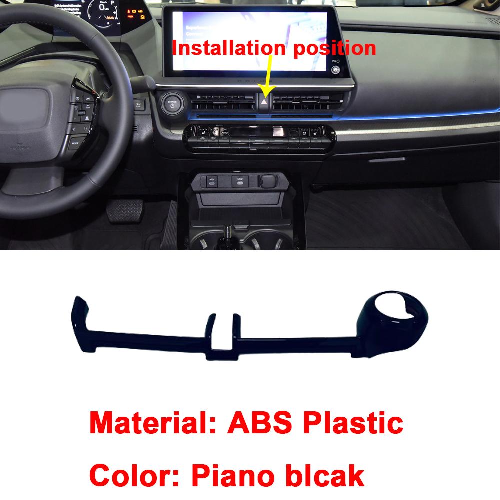 For Toyota Prius 60 Series 2024+ ABS Window Glass Lift Button Switch Panel Center Console Air Outlet Frame Trim