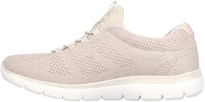Summits - Fun Flair Women taupe pink sneakers
