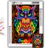 Популярная 5D Diy вышивка крестом животное Сова картина полная дрель набор для вышивки крестом настенная наклейка домашний декор