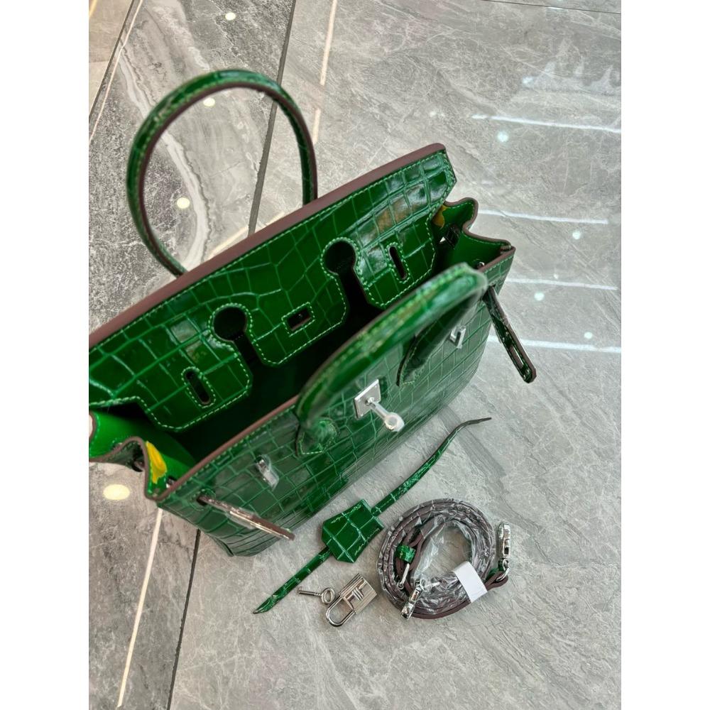 Сумка с принтом под крокодила новая модная и универсальная ручная сумка через плечо кожаная женская сумка