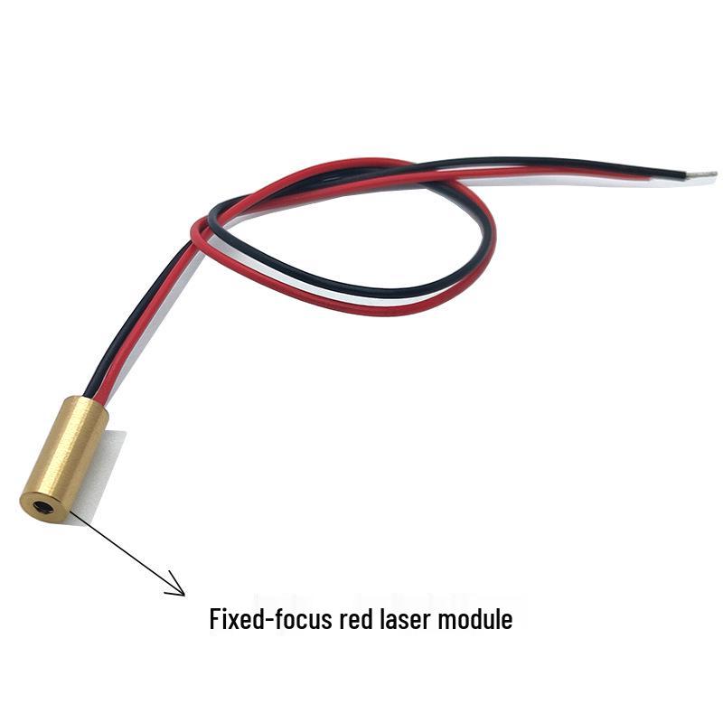 4x10mm Red Laser Module 650nm 0.3mW - Calibration Infrared Laser Head