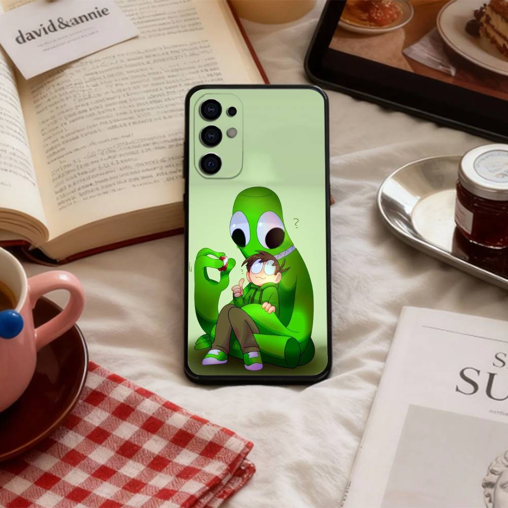 R-Rainbows G-Game F-Friends Dave   Phone Case For Samsung S 25,24,23,22,30,21,10,9,Ultra,Plus,Lite,FE,4,5 G Soft Black Case
