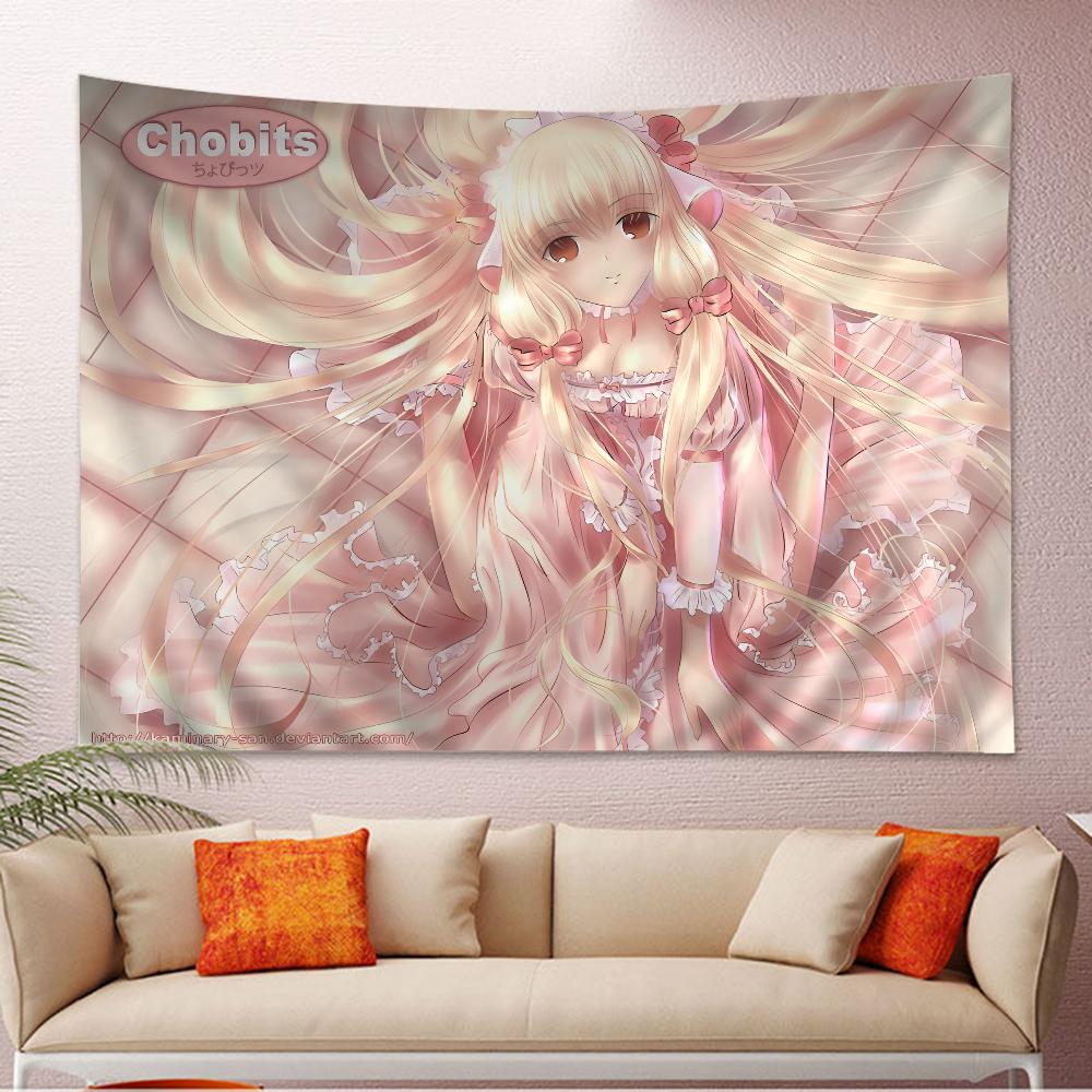 Chobits Цветные Настенные Гобелены Бохо Настенные Гобелены Мандала Настенные Полотна