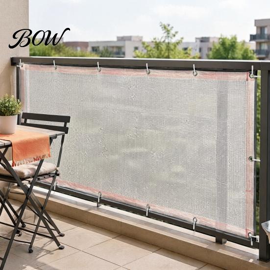 Durable Shade Net White Cloth for Garden, Plant Sun Protection Cover, Mesh Tarp Outdoor Fabric with Grommets, Sunshade Outdoor, Greenhouse,