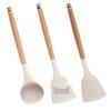 Utuo Silicone & Wood Cooking Utensil Set