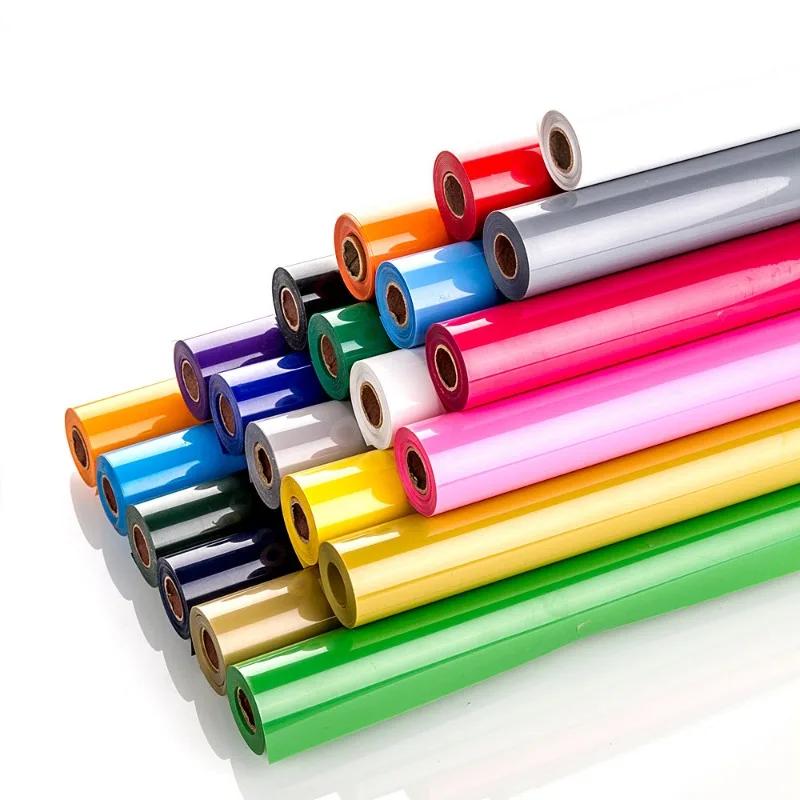 30x25cm/30x100cm HTV Vinyl, Heat Transfer Vinyl for T Shirt, Iron On Vinyl for All Cutter Machine, Easy To Cut &Weed