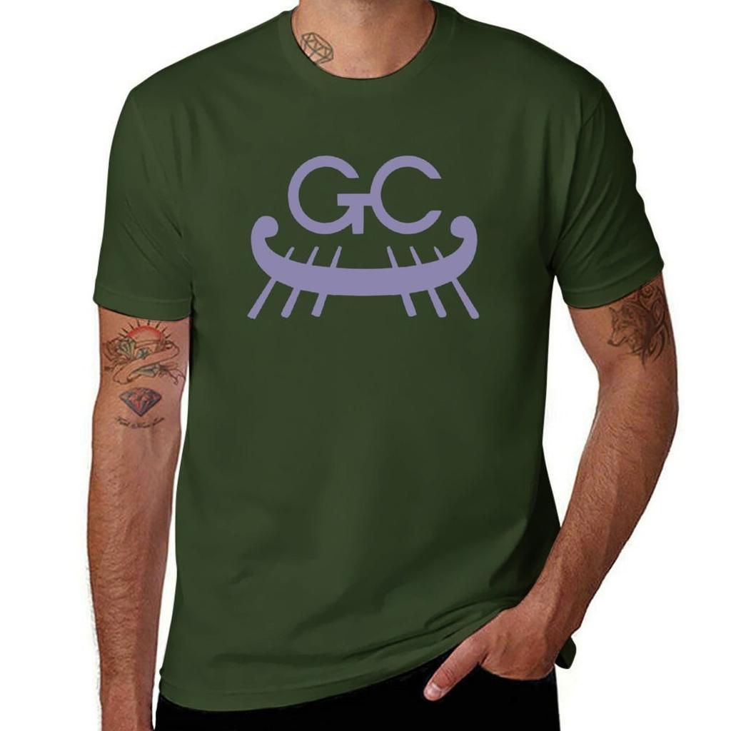 Galley La Company Logo (Purple) T-Shirt quick drying Aesthetic clothing summer tops mens big and tall t shirts