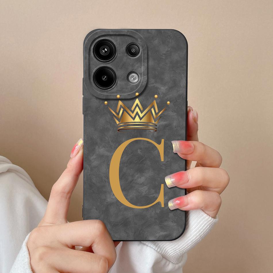 Чехол для Redmi Note 13 Pro 4G 5G Милый Панда Буквы Задняя Крышка Для Xiaomi Redmi Note13 Pro Plus Мягкие Жидкий Силикон Чехлы для Телефона