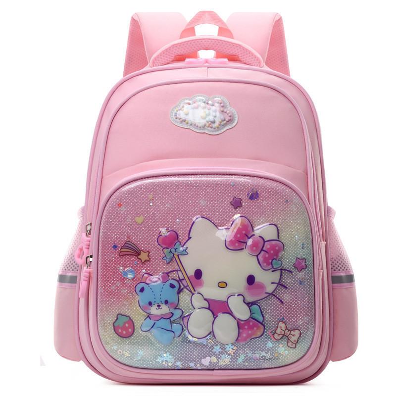 Trendy Cartoon Hard Shell School Backpack For Kids Cute And Stylish Design Durable Nylon Material