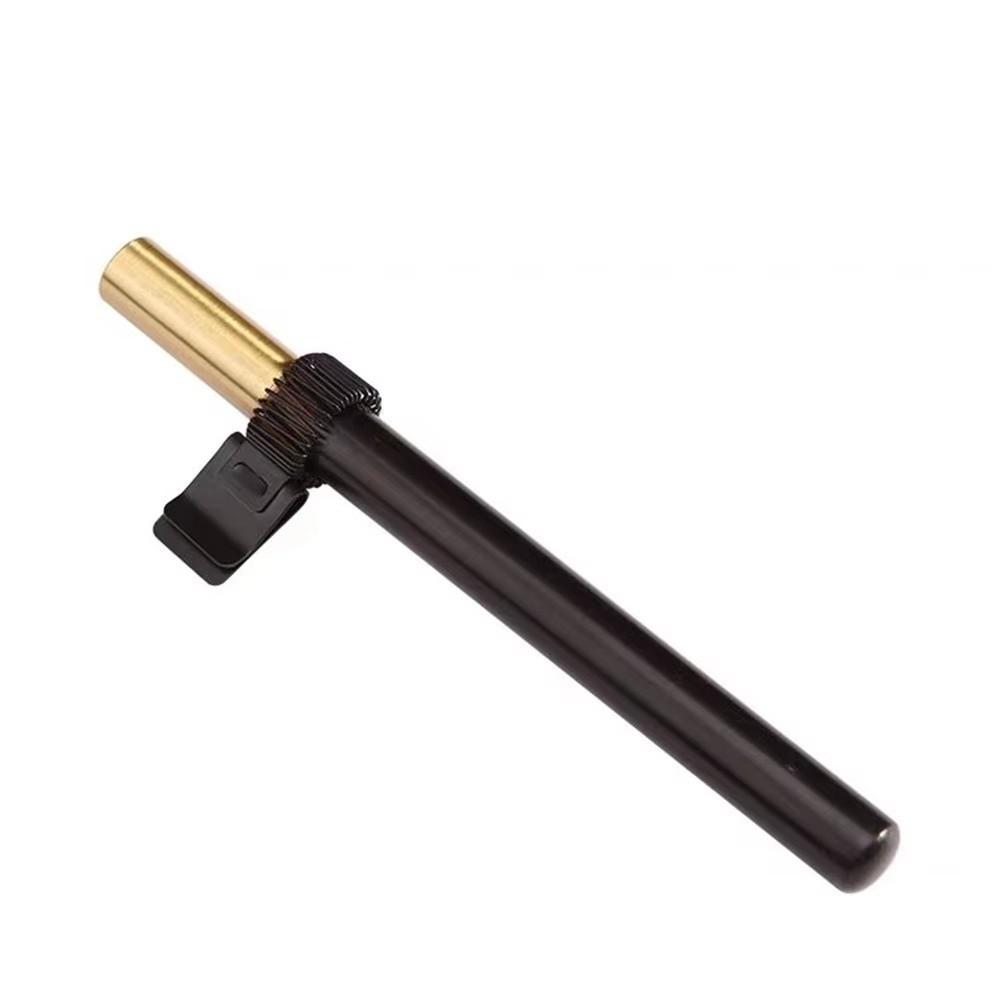 Multi-functional Spring Pen Clip Metal Pencil Holder Vintage Bookmark  Stationery Supplies