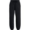 Icon Wordmark Fleece Oversized Comfortable Soft Loose Knit Sports Pants Women Bottoms Black 1386503-001