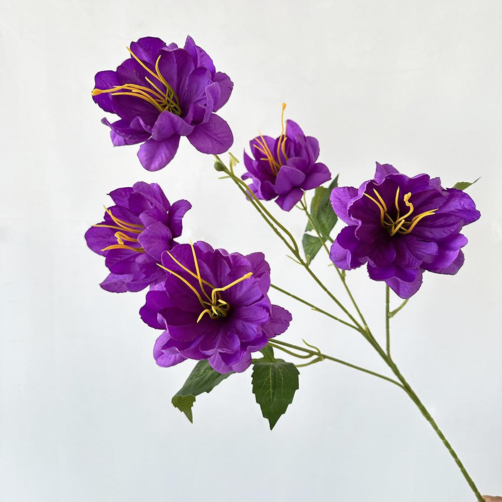 Artificial Flower Snow Lotus Wedding Hotel Restaurant Desktop Decoration Props