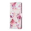 Leather Case for Xiaomi Redmi Note 14 Pro 5G/14 Pro+ 5G/Poco X7 5G Lacquered Marble Pattern Phone Cover