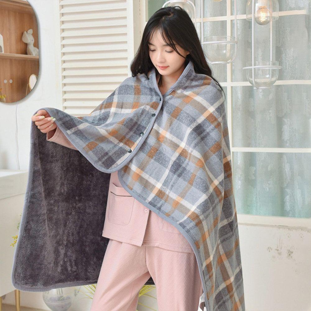 Keep Warm Multi-function Shawl Blanket Winter Lazy Casual Office Blanket  for Women and Office Use