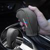 BBJJ8 Suede Leather Car Shift Handle Cover Protective Accessories For BMW M Performance F20 F40 F22 F30 E90 F32 F06 F07 F46 E60 M5