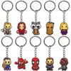 Набор брелоков с персонажами Sanrio: Мягкие Резиновые Брелоки для Сумок и Аксессуары-Подвески для Рюкзаков
