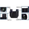 Портативный бинокль 10X25 HD, дальность 1000 м и туризм, BAK 4 Prism, FMC, зрительная труба, широкоугольный телескоп - 1 шт.