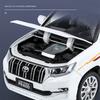 HAOCHI 1/24 Toyota PRADO Land Cruiser Внедорожник Сплав Модель автомобиля Литой Металл Внедорожник Модель автомобиля Звук Свет Детская Игрушка Подарок