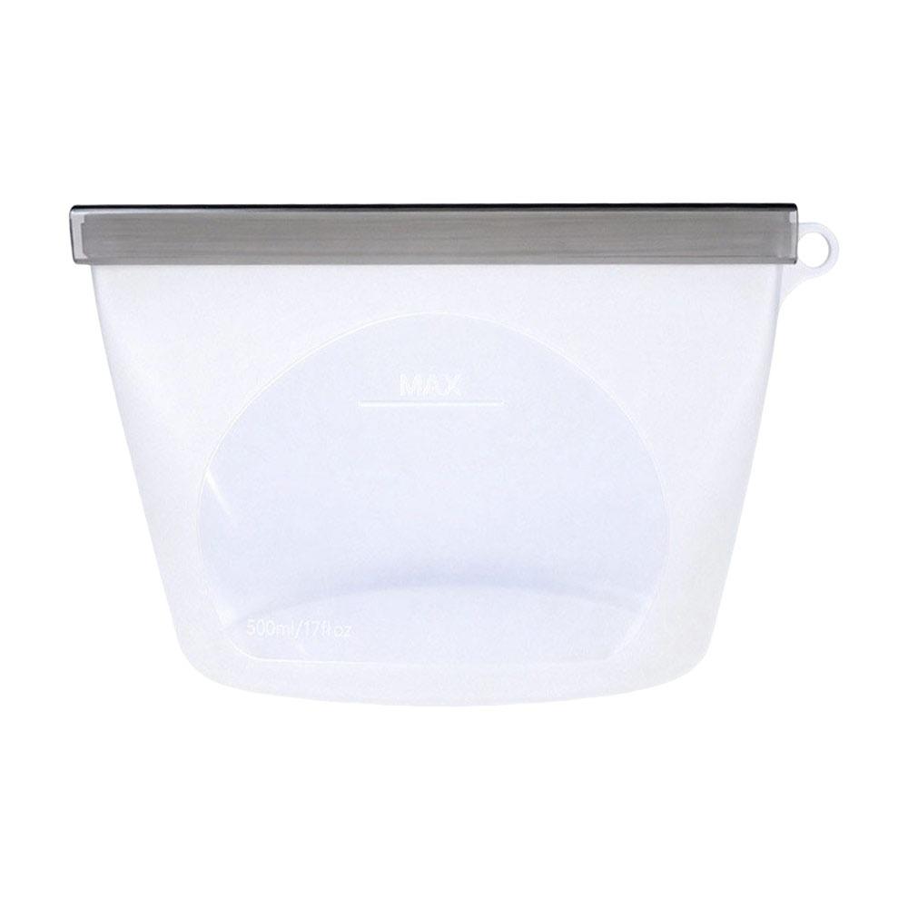 Moisture-proof Refrigerator Food Storage Bag Silicone Fruit Freezer Seal Bag  for Kitchen