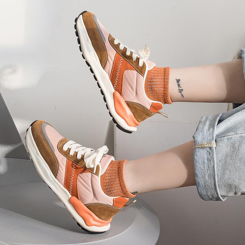 Весенне-летняя новая женская спортивная обувь, модная повседневная обувь, дышащие легкие кроссовки