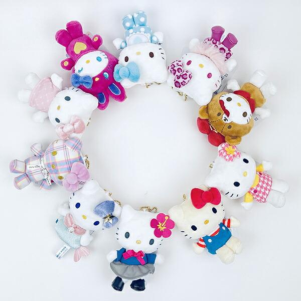 Sanrio Коллекция маскотов Hello Kitty Стандартная черная плюшевая Классическая Sanrio