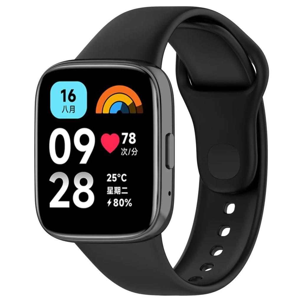 Ремешок для Xiaomi Redmi Watch 3 3 Active 3 Lite Силиконовый ремешок-браслет сменный Аксессуары для наручных часов Ремень Correa