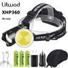36-core XHP360 Led Headlamp Super Bright Zoomable Powerbank Headlight USB Rechargeable 18650 Battery Head Flashlight Lamp