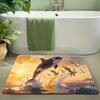 Ash Ketchum & Charizard Lava Cave Adventure Non-Slip Doormat Floor Mat