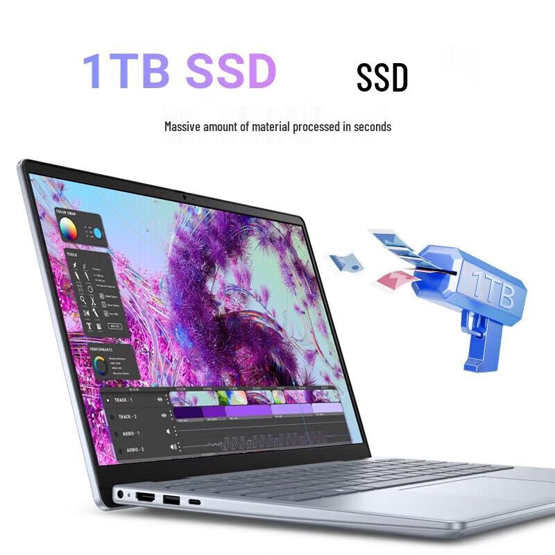 Dell Ноутбук Inspiron 14 Plus 7440, 14 дюймов (Китайская версия)