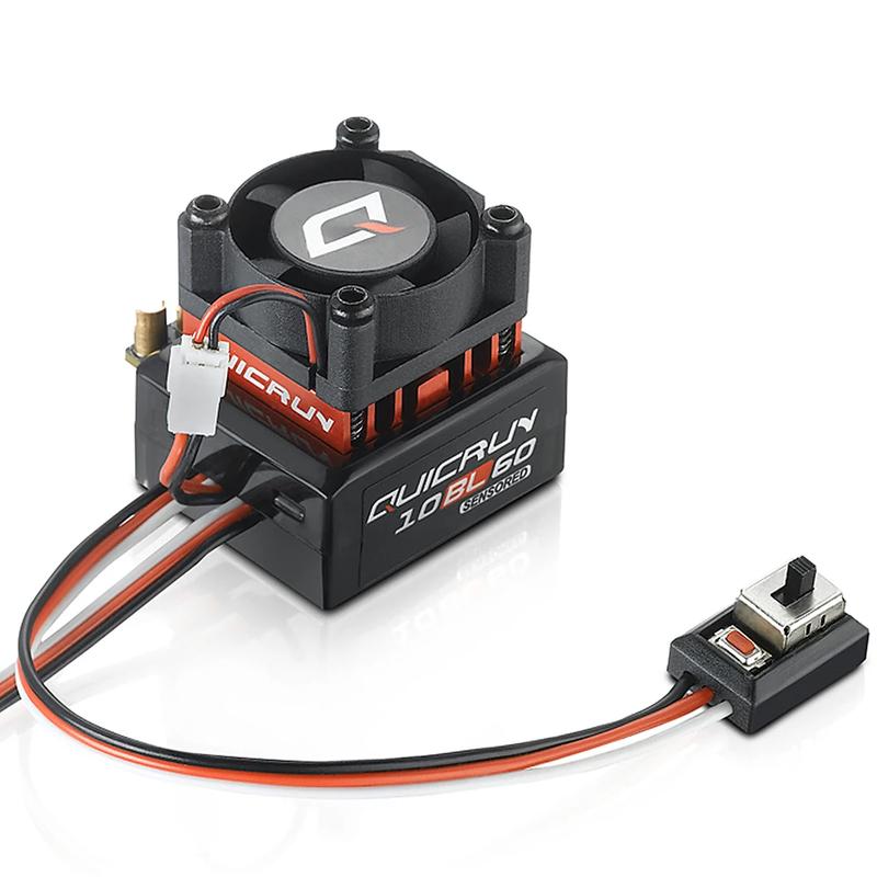 Оригинальный Hobbywing QUICRUN Sensored 10BL120 120A /10BL60 60A 2-3S Lipo Бесколлекторный ESC для 1/10 Туринговой Машины/Багги / F1 / Дрифт Машины